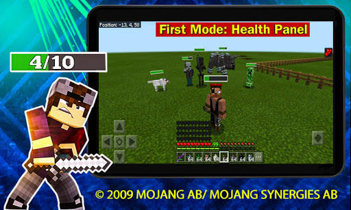 Damage Indicator mods for mcpe screenshot 1