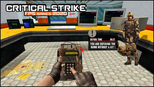 Critical Strike FPS Games 2020: Call of Shoot War screenshot 2