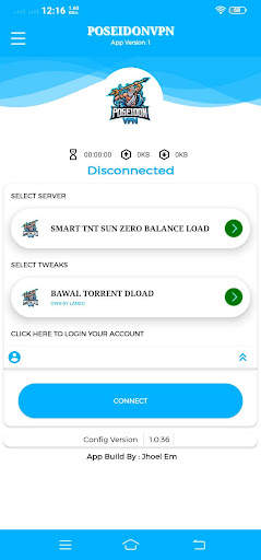 POSEIDON VPN screenshot 1