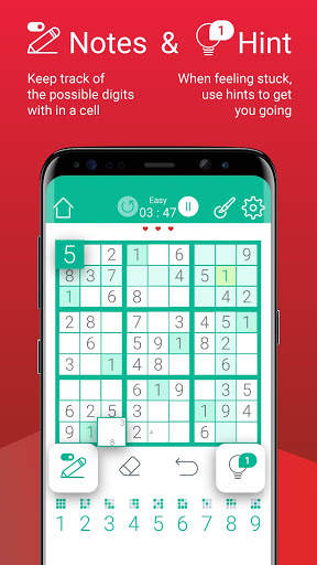 Sudoku Love ! Free Offline Sudoku Games! screenshot 3