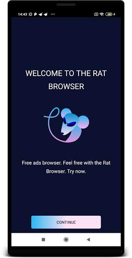 Rat Browser - No Ads, Free Browser screenshot 1