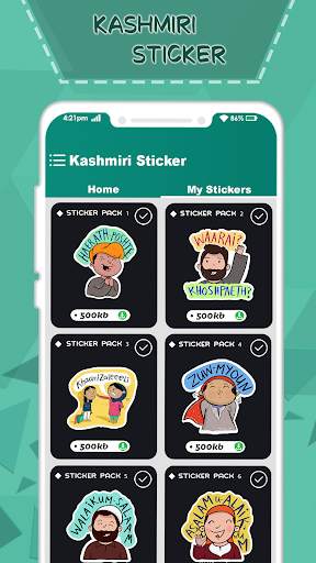 Kashmiri Stickers For Whatsapp screenshot 4