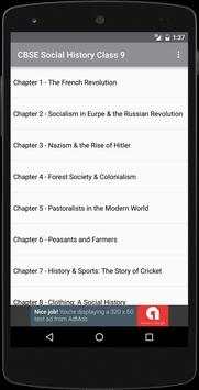 CBSE Social History Class 9 screenshot 2