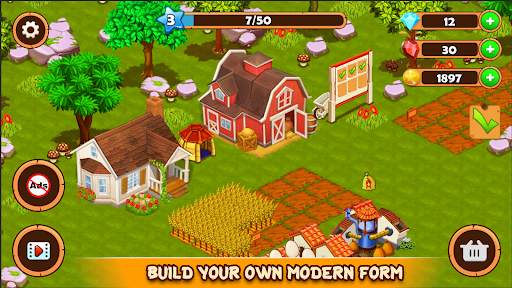 Farm City Game: Farm Simulator screenshot 1