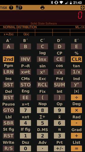 Emulator for TI-59 Calculator screenshot 1