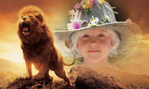 Lion Photo Frame screenshot 1