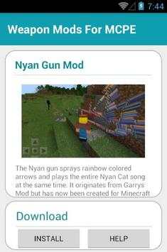 Weapon Mods For MCPE screenshot 6
