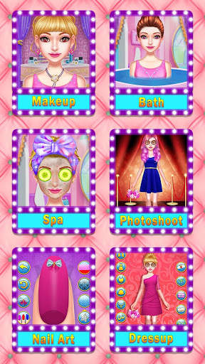 Princess Model Makeover - Makeup - Dressup Salon 4 تصوير الشاشة