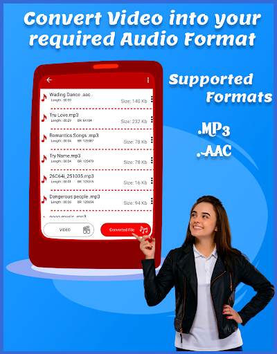 MP3 Converter; Video Converter, Convert MP4 to MP3 screenshot 1