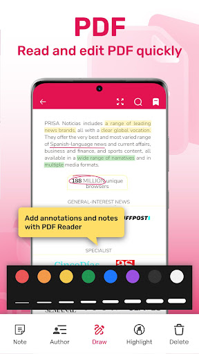 PDF Editor - All Office Reader screenshot 3
