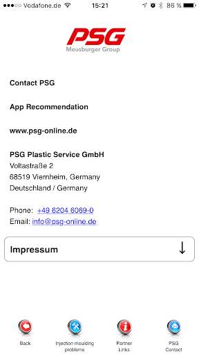 PSG-App Hot Runner screenshot 5