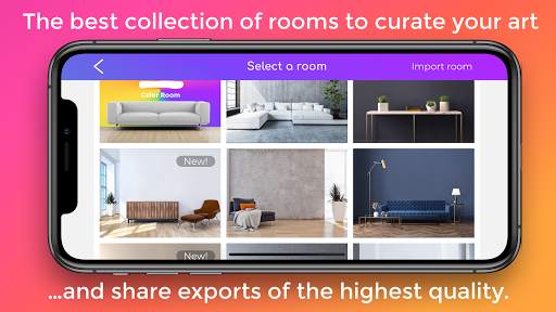 Artrooms - Art on Walls Insitu screenshot 2