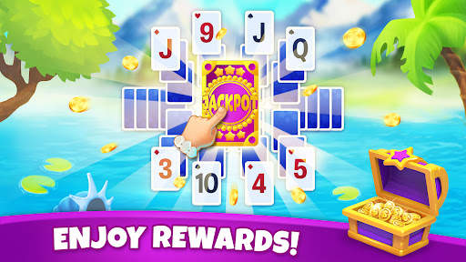 Solitaire Tribes：Tripeaks game screenshot 4