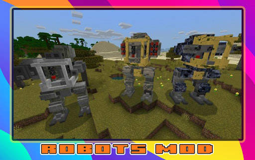 Robots Mod for minecraft screenshot 1
