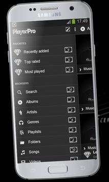 Black diamond Music Player screenshot 2