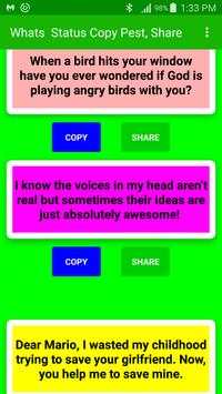 Whats Status Copy Paste,Share screenshot 2