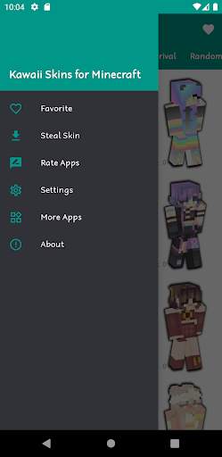 Kawaii Skins for Minecraft PE screenshot 4