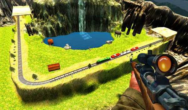Train Sniper Shooting Enemy Strike screenshot 5