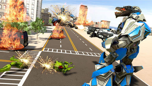 Robot Car Permainan Robot Game screenshot 6