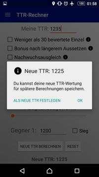 Tischtennis - TTR Rechner screenshot 4