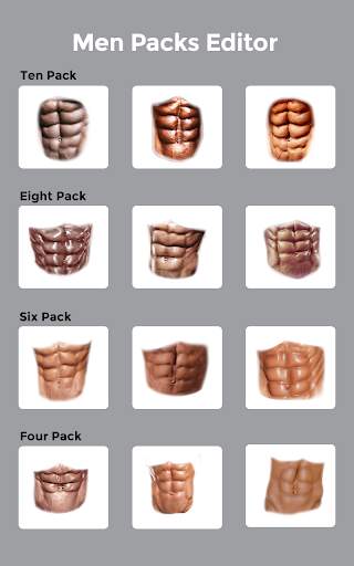 Men Body Styles SixPack tattoo screenshot 2