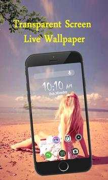 Transparent live wallpaper скриншот 1