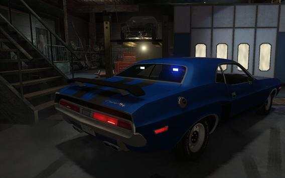 Car Driving Simulator Dodge Racing Challenger Game screenshot 2