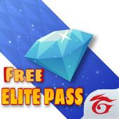 Win Free Diamond &amp; Elite Pass icon