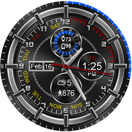 Chrono Shine HD Watch Face icon
