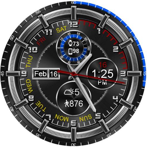 Chrono Shine HD Watch Face 6.2.2