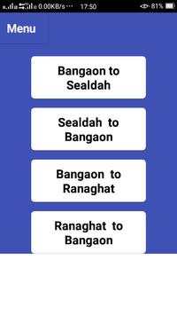BANGAON TRAIN TIME screenshot 4