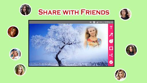 Snowfall Photo Frames screenshot 6
