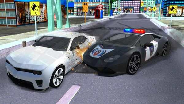 Police Cars & Jeep Crime Chase 2018 screenshot 2