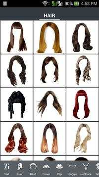 Women Hair Style Changer screenshot 4