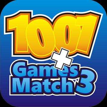 1001 All in Games Match 3 screenshot 1