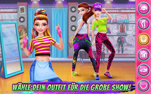 Hip-Hop-Tanzschule Spiel screenshot 1