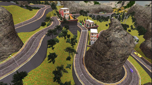 3D Taxi Driver - Hill Station screenshot 10