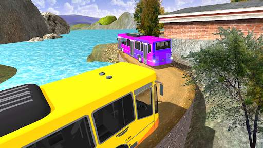 Offroad Bus Driving Simulator Game 2021 screenshot 2