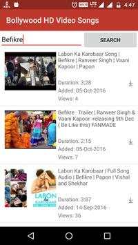 Bollywood HD Video Songs screenshot 1