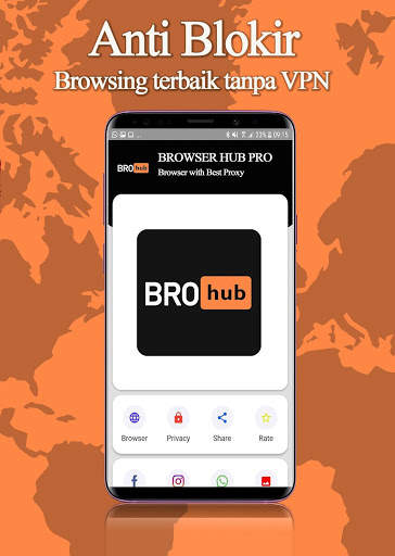 Brokep Hub Browser screenshot 1