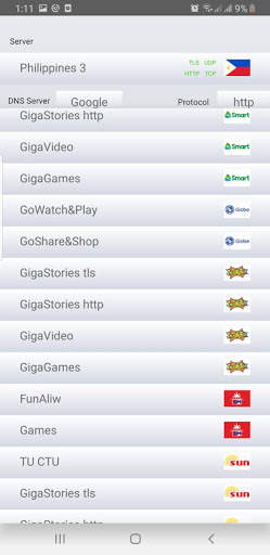 xTunnel VPN screenshot 2