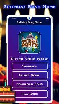 Birthday Song  with Name screenshot 1