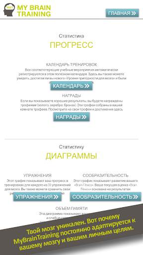 MyBrainTraining - эффективно и весело скриншот 5