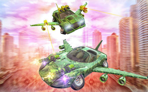 Us Army Futuristic Flying Car War screenshot 2