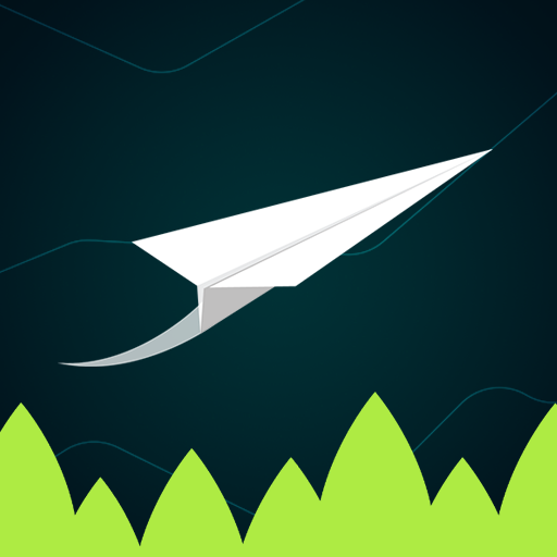 Paper Plane game free: Airplane flying icon