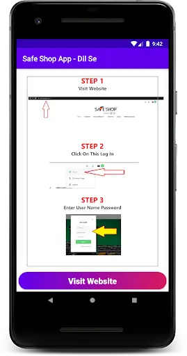 Safe Shop App - Dil Se screenshot 2
