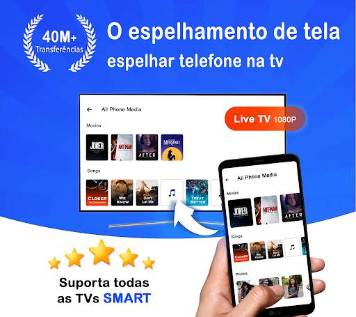 Projetor - Transmitir para TV screenshot 1