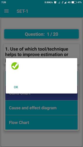 QC knowledge test screenshot 4