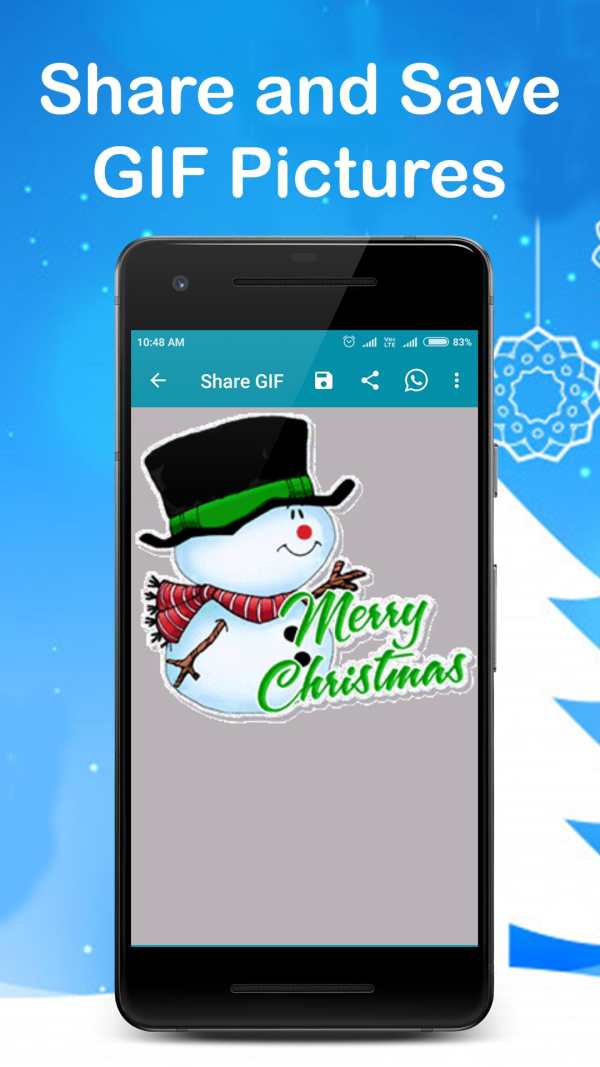 Merry Christmas 2020 GIF Status स्क्रीनशॉट 7