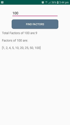 HCF and LCM Factorization Fraction Percentage calc screenshot 5